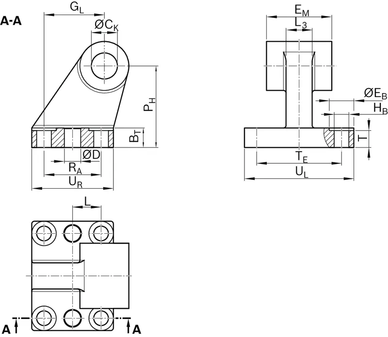 BEARING PEDESTAL EMC80 — photo 2 of 2
