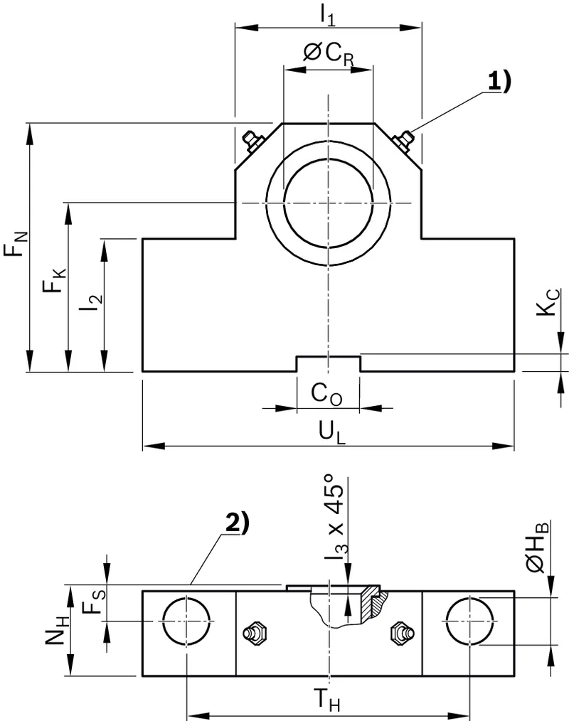 PILLOW BLOCK EMC-105-HD  PSBG — photo 2 of 2