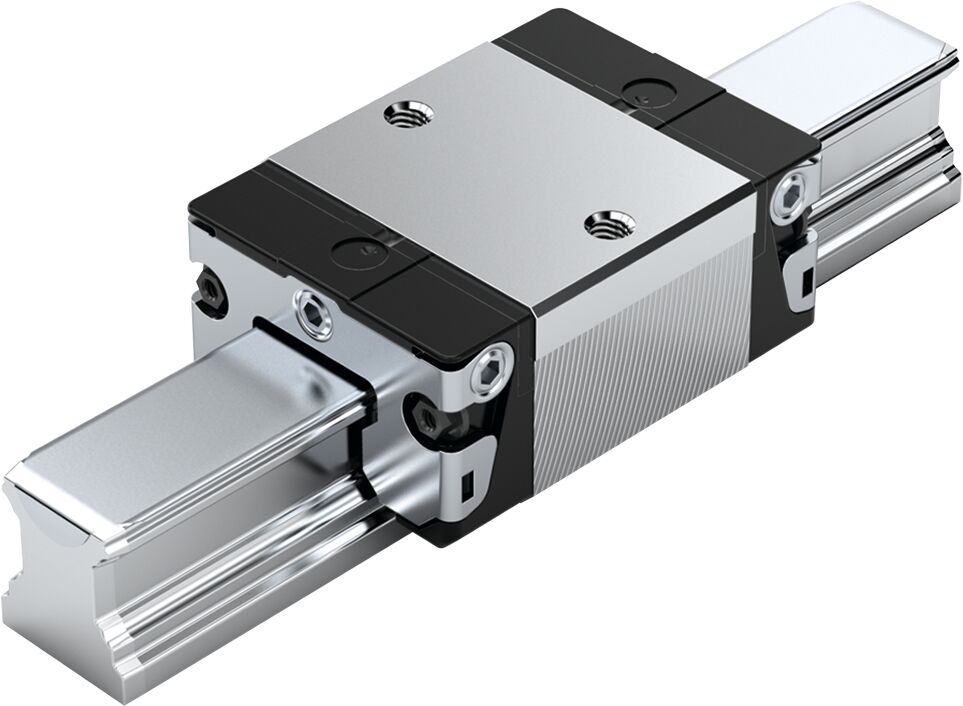 BALL RUNNER BLOCK CARBON STEEL KWD-025-SKS-C1-H-1 — photo 1 of 3