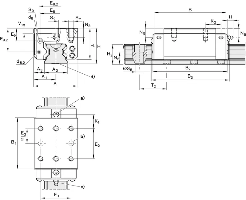 ROLLER RUNNER BLOCK RESIST CR RWA-025-SNH-C2-H-2 — photo 3 of 3