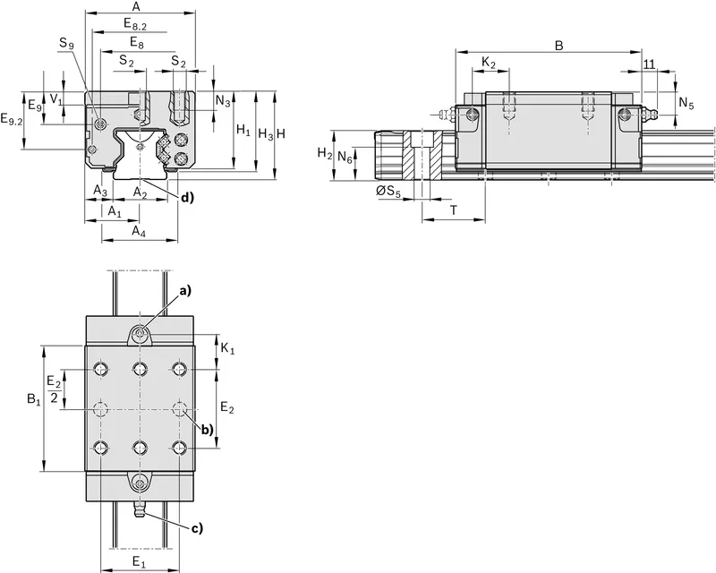 ROLLER RUNNER BLOCK CARBON STEEL RWD-045-SNH-C2-H-2 — photo 4 of 4