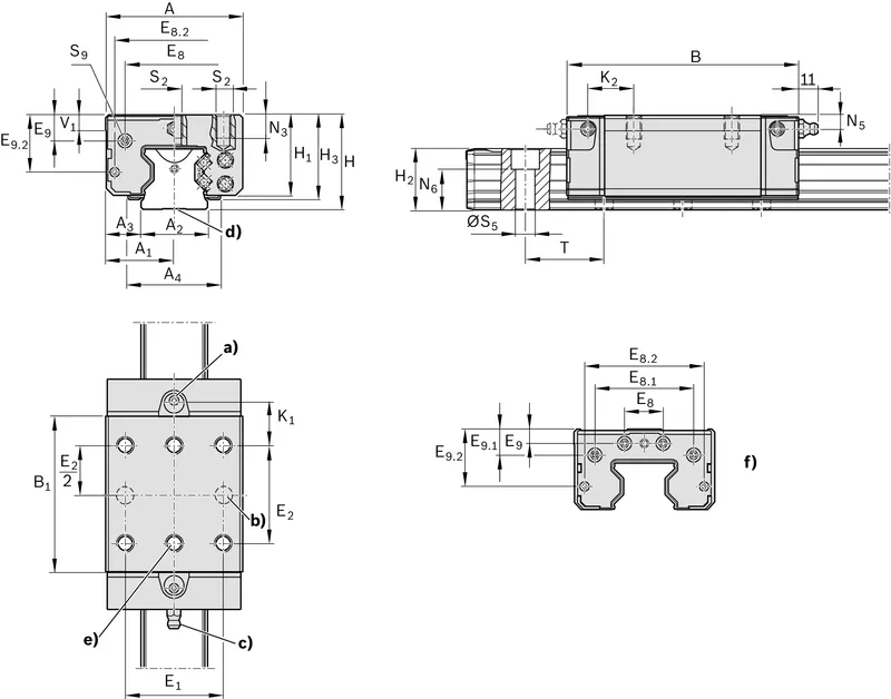 ROLLER RUNNER BLOCK CARBON STEEL RWD-065-SNS-C2-H-2 — photo 4 of 4