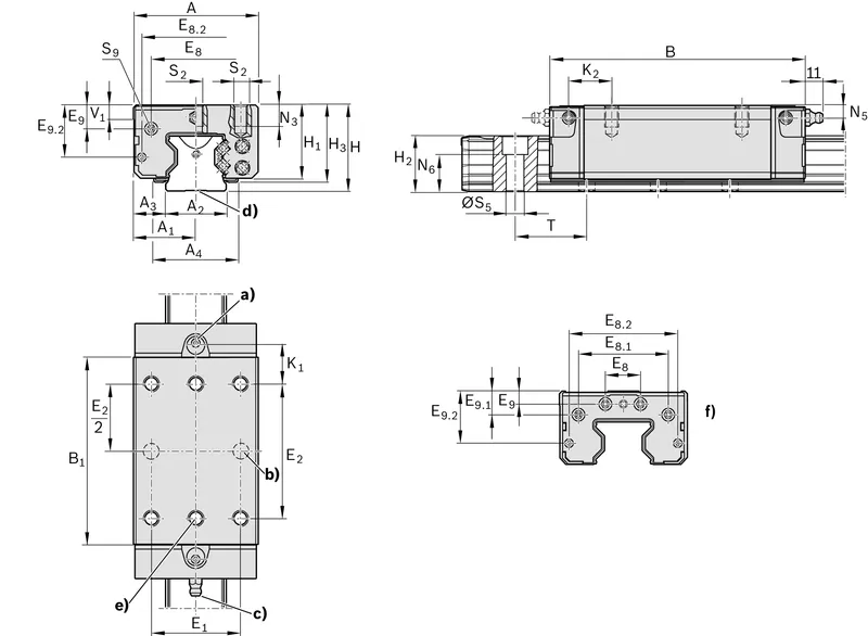 ROLLER RUNNER BLOCK CARBON STEEL RWD-035-SLS-C3-S-2 — photo 4 of 4