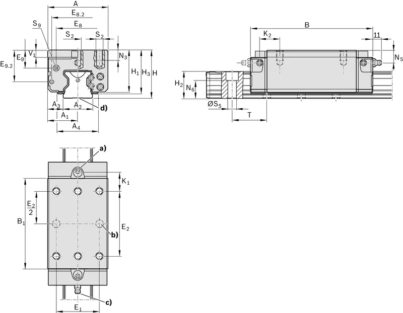 ROLLER RUNNER BLOCK CARBON STEEL RWD-045-SLH-C2-U-2 — photo 4 of 4