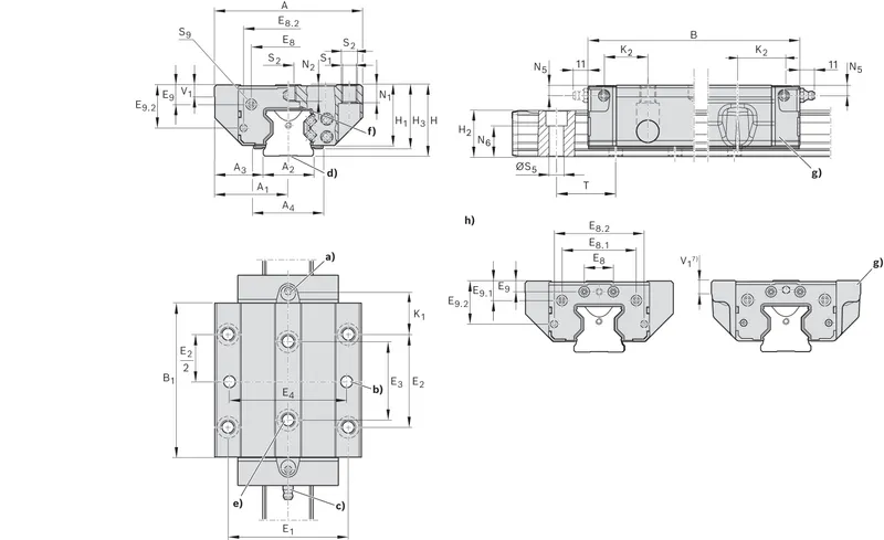ROLLER RUNNER BLOCK CARBON STEEL RWD-055-FLS-C2-U-2 — photo 4 of 5