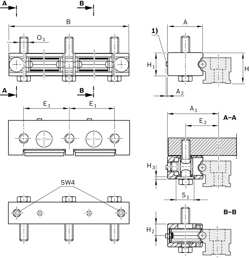 DOUBLE CAM BEARING LWA-052-SNS-FN-E-0 — photo 2 of 2