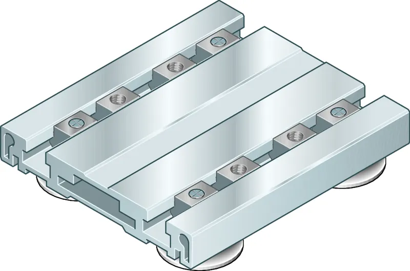 LAUFROLLENWAGEN PROFIL ALUMINIUM LWA-042-SNS-C1-E-0 — photo 1 of 2