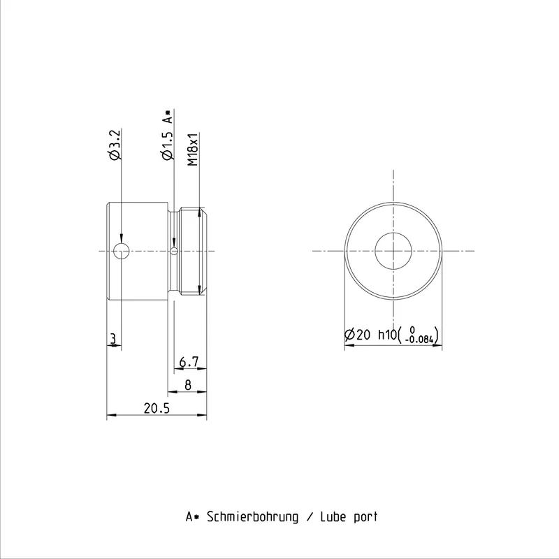 BALL NUT ZEV-E-S 8X2,5RX1,588-4 — photo 3 of 3