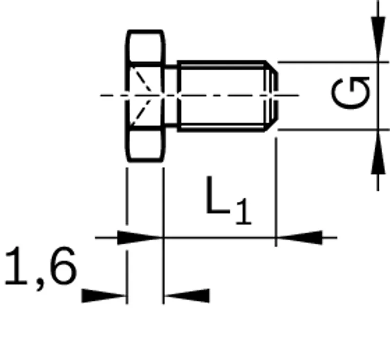 CUP TYPE LUBE NIPPLE M4 FORM A — photo 2 of 2