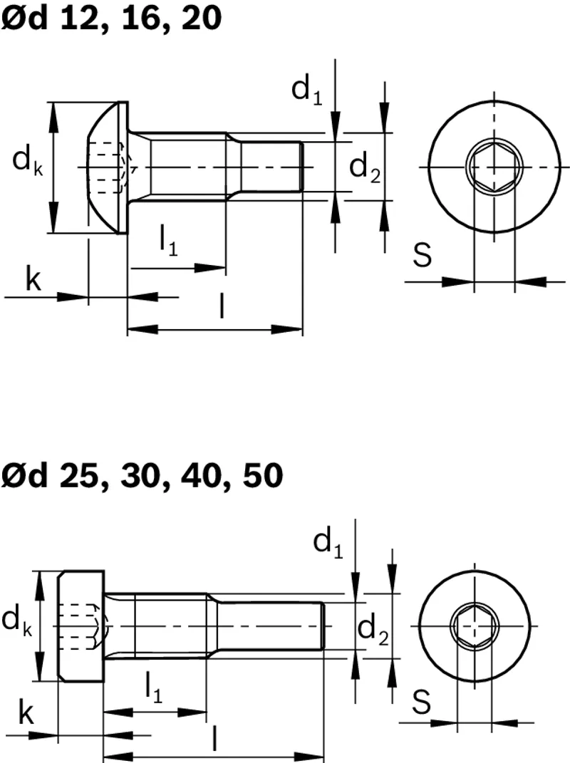 SOCKET HEAD CAP SCREW M4X14,1 - 8.8-TUFLOK& — photo 4 of 4