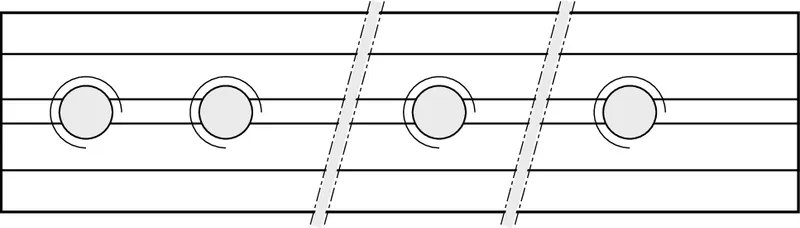 SLOTT. BLOCK STRIP 10    L=1000 MM     & — photo 1 of 2