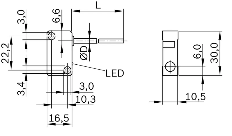 PROXIMITY SWITCH BES517-352-NO-C-03 — photo 2 of 2