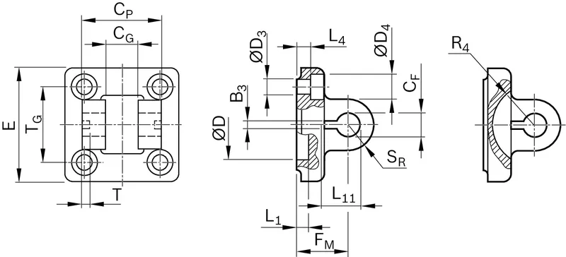 CAP DETACHABLE CLEVIS EMC50               & — photo 2 of 2