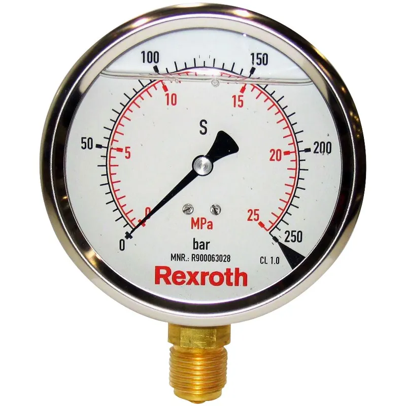 PRESSURE GAUGE ABZMM  63-  16BAR/MPA-R/B-G