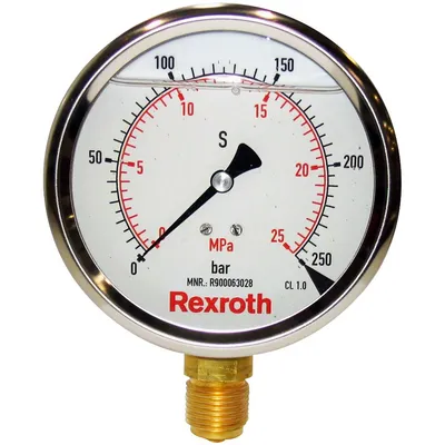 PRESSURE GAUGE ABZMM  63-  60BAR/MPA-U/V-G