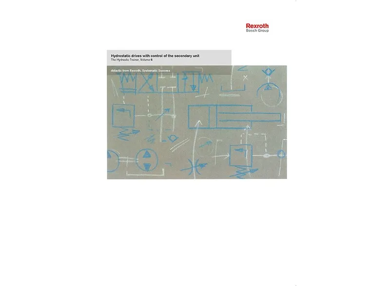 TECHNICAL BOOK RE-00248 HYDRAULIC TRAINER VOL. 6