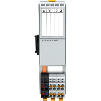 Bosch Rexroth R911172544 – FUNCTIONAL MODULE S20-SSI-AO-1/1 Bosch Rexroth R911172544 – FUNCTIONAL MODULE S20-SSI-AO-1/1