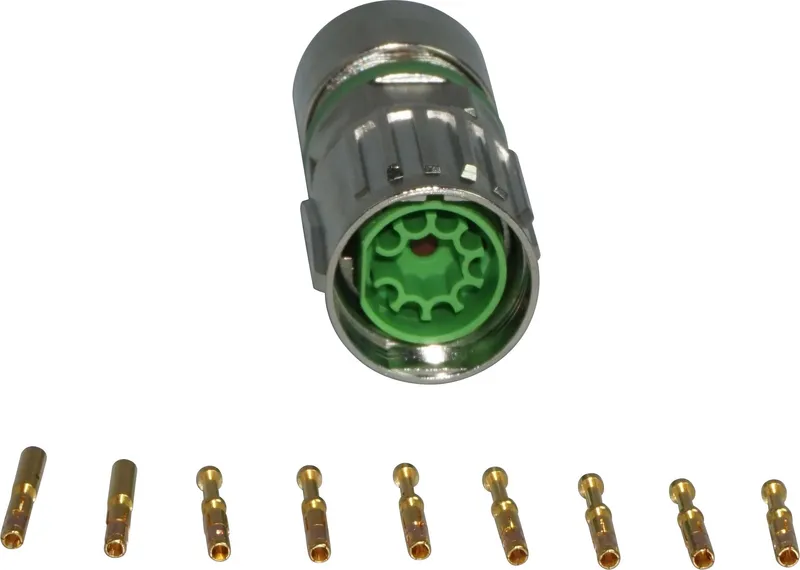 CONNECTION PLUG RGS1704/CUB1---(09P-ROUN-CON-M-N)
