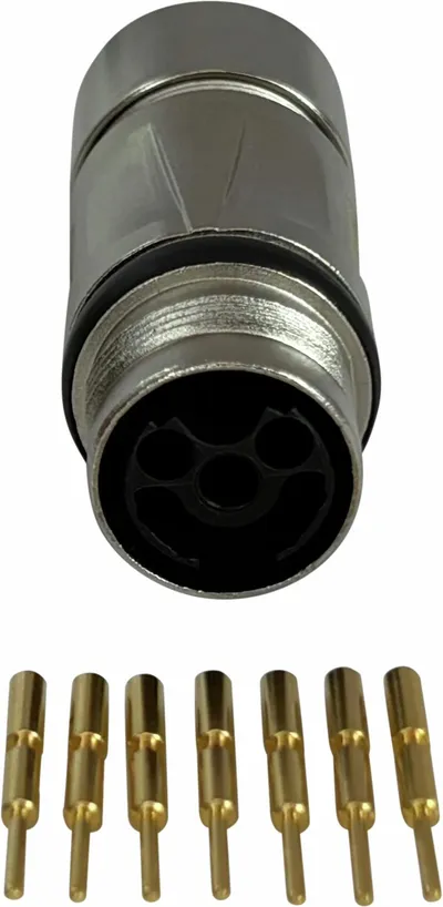 CONNECTION PLUG RLS1712/CM01---(09P-ROUN-CON-M-N)