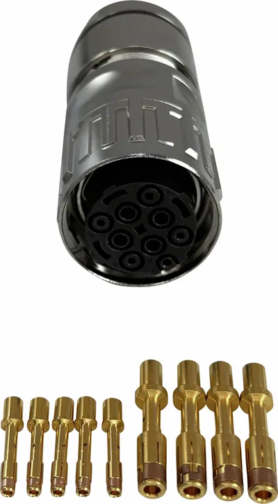 CONNECTION PLUG RLS4031/CM03---(09S-ROUN-CON-M-N)