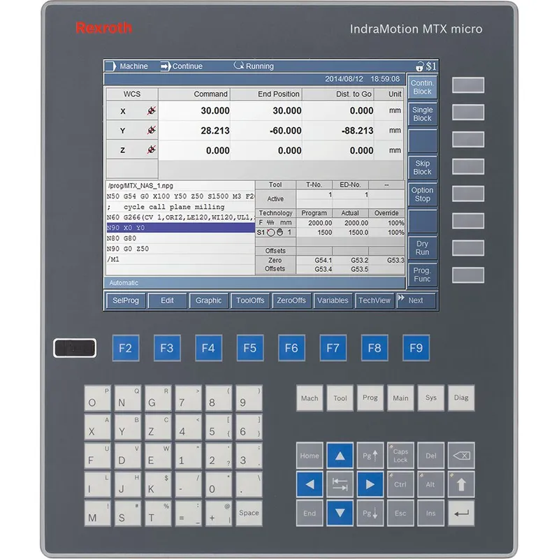 CONTROL/DISPLAY UNIT VDP82.1FKN-C1-NN-EN