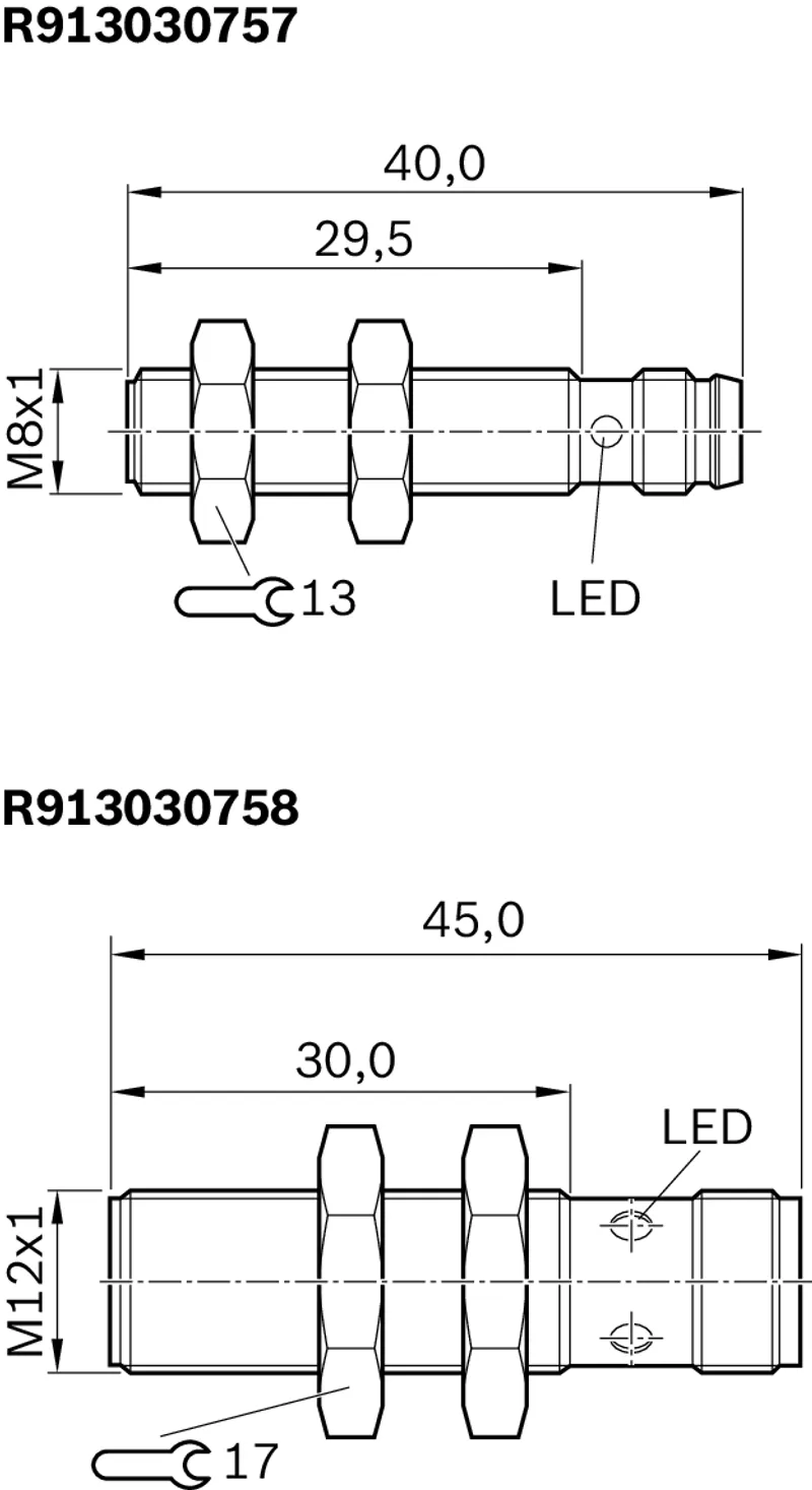 PROXIMITY SWITCH BES M12EE-PSC40B-S04G-L01 — photo 1 of 2