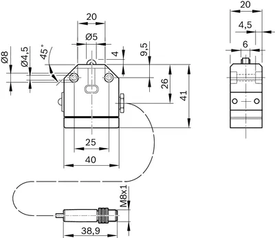 POSITION SWITCH BNS 819-X1004-99-R-10