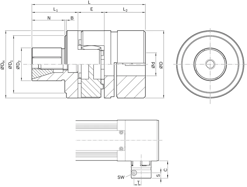 COUPLING GS19 9.0-20/2.5-20 — photo 2 of 2