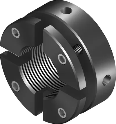 SLOTTED ROUND NUT AM90