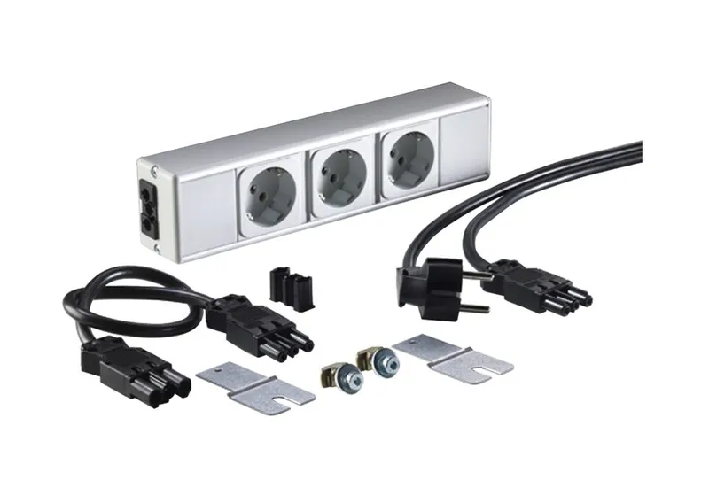PLUG SOCKET STRIP TS-EC-0,5M-3M-3F-D