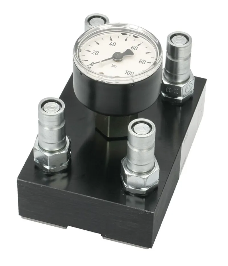 PRESSURE GAUGE TS-HC-VERT-4F-M