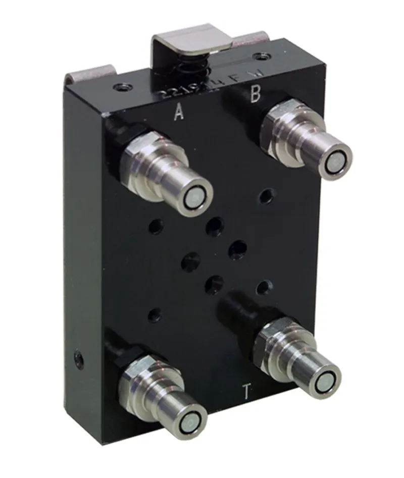 CONNECTION PLATE TS-HC-LEER-MIT-BEF-4K-4SCHR