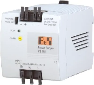 B&R 0PS104.0 – 24 VDC power supply unit, 1-phase, 4.2 A, input 115/230 VAC