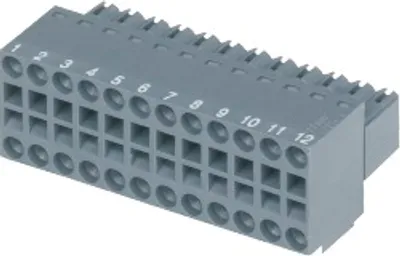 B&R 0TB124.91 – Accessory terminal block, 2x12 pins, cage clamp 1,0 qmm