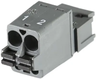 B&R 0TB2102.4112 – Accessory terminal block, 2-pin, AX2, cage clamp 2.5 mm²