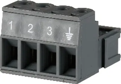 B&R 0TB2104.4011 – Accessory terminal block, 4-pin, AX1, screw clamp 2.5 mm²
