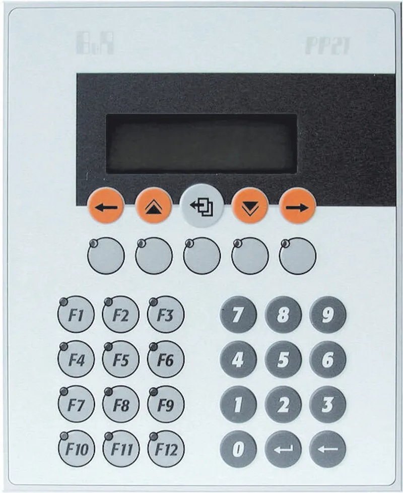 B&R 4P0420.00-490 – Power Panel PP21 LCD display 4x 20 characters, backlight