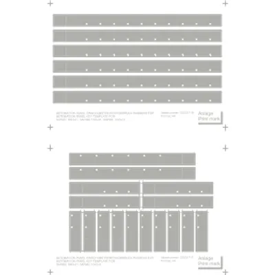 B&R 5AC900.104X-03 – Slide-in label template 10.4" for Automation Panel… B&R 5AC900.104X-03 – Slide-in label template 10.4" for Automation Panel…