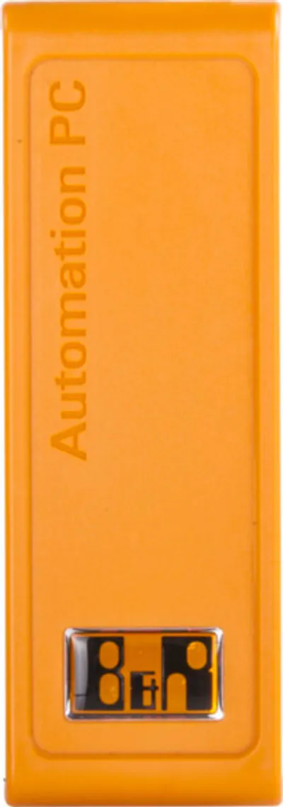B&R 5ACCFF00.0001-000 – APC2100 front cover, Orange, With logo, For USB hub
