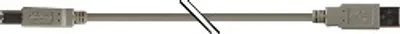 B&R 5CAUSB.0018-00 – USB 2.0 connection cable, Type A, type B connector, 1.8 m