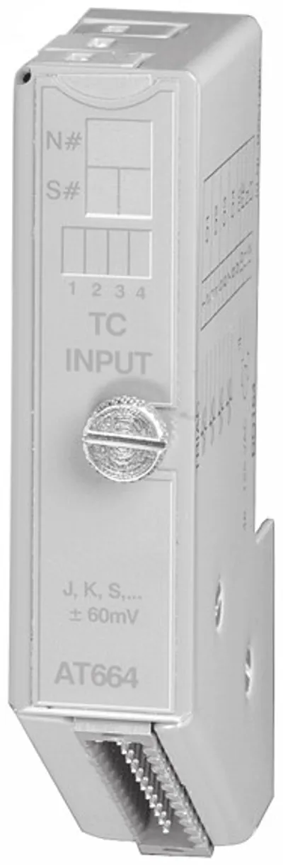 B&R 7AT664.70 – 2003 analog input module, 4 inputs, thermocouples