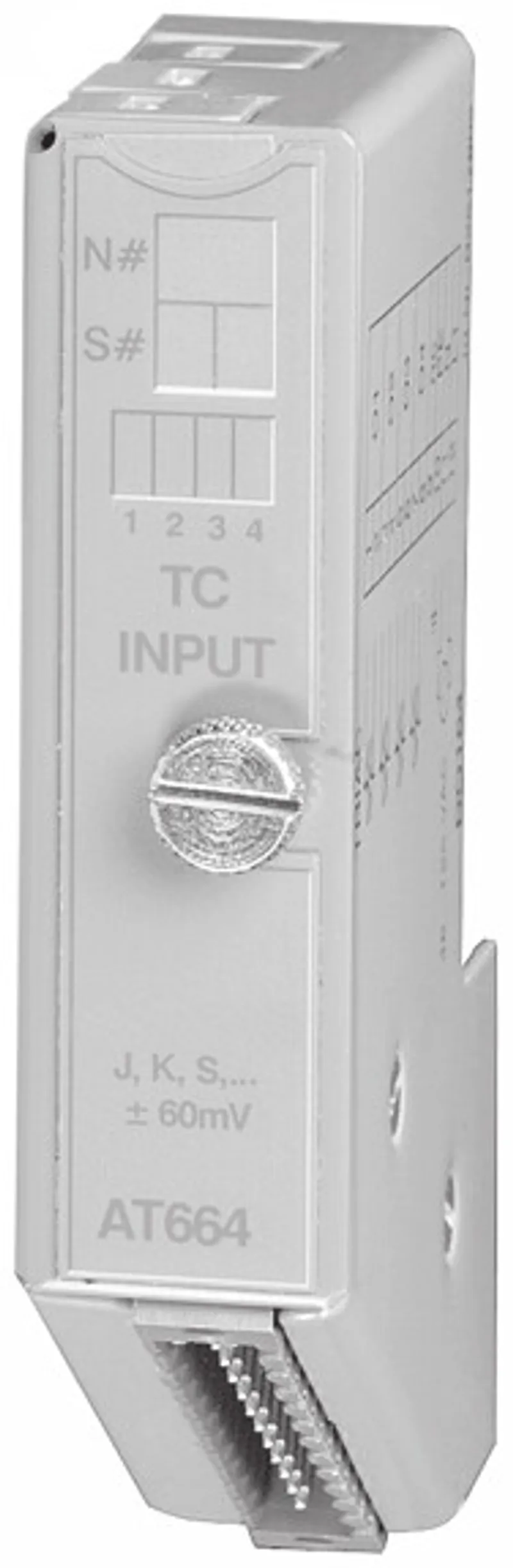 B&R 7AT664.70 – 2003 analog input module, 4 inputs, thermocouples