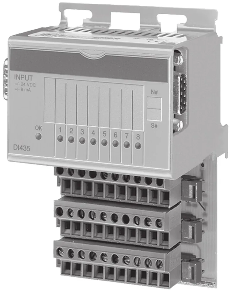B&R 7DI435.7 – 2003 digital input module, 8 inputs 24 VDC, 1 ms