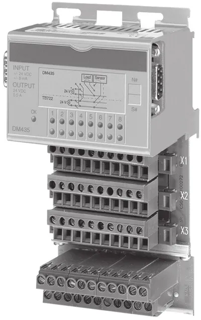 B&R 7DM435.7 – 2003 digital mixed module, 8 inputs 24 VDC, 1 ms