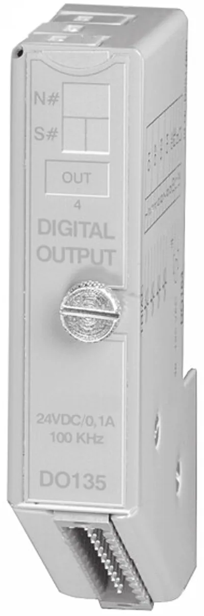 B&R 7DO135.70 – 2003 digital output module, 4 FET outputs 12 to 24 VDC