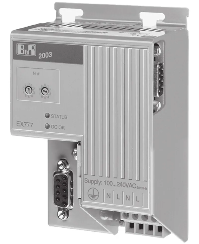 B&R 7EX777.50-2 – 2003 B&R RIO Knoten, 120/230VAV
