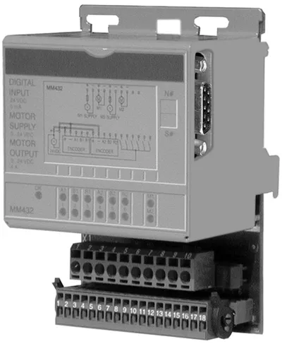 B&R 7MM432.70-1 – 2003 motor bridge module, two motor (H) bridges
