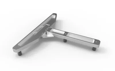 B&R 8F1TCA.SL200000I-1 – Spirit level, 0.04 mm/m. 200 mm, 2 pcs.