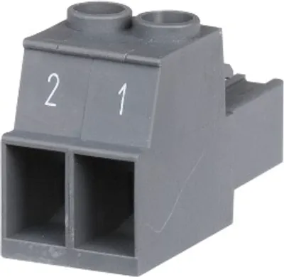 B&R 8TB3102.201C-10 – 2-pin screw clamp terminal block, 1-row, pitch: 7.62 mm