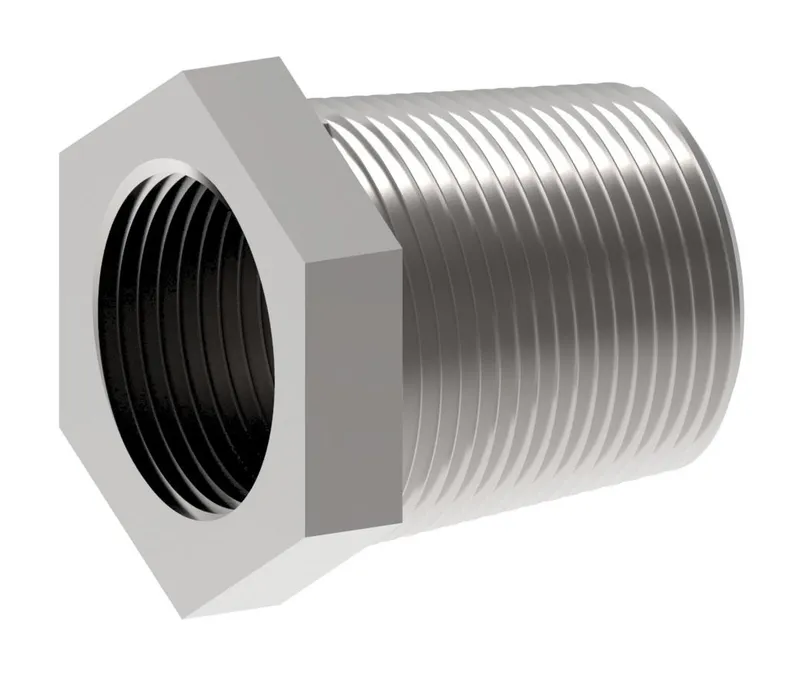 +PIPE {4-4}{10-1} REDUCER,O/HEX,1/4X3 — photo 1 of 3